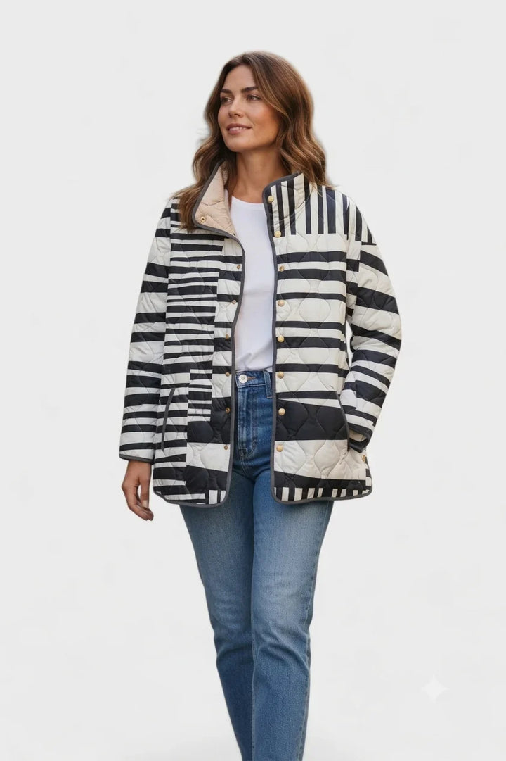 Women's Quilted Zip-Up Puffer Jacket