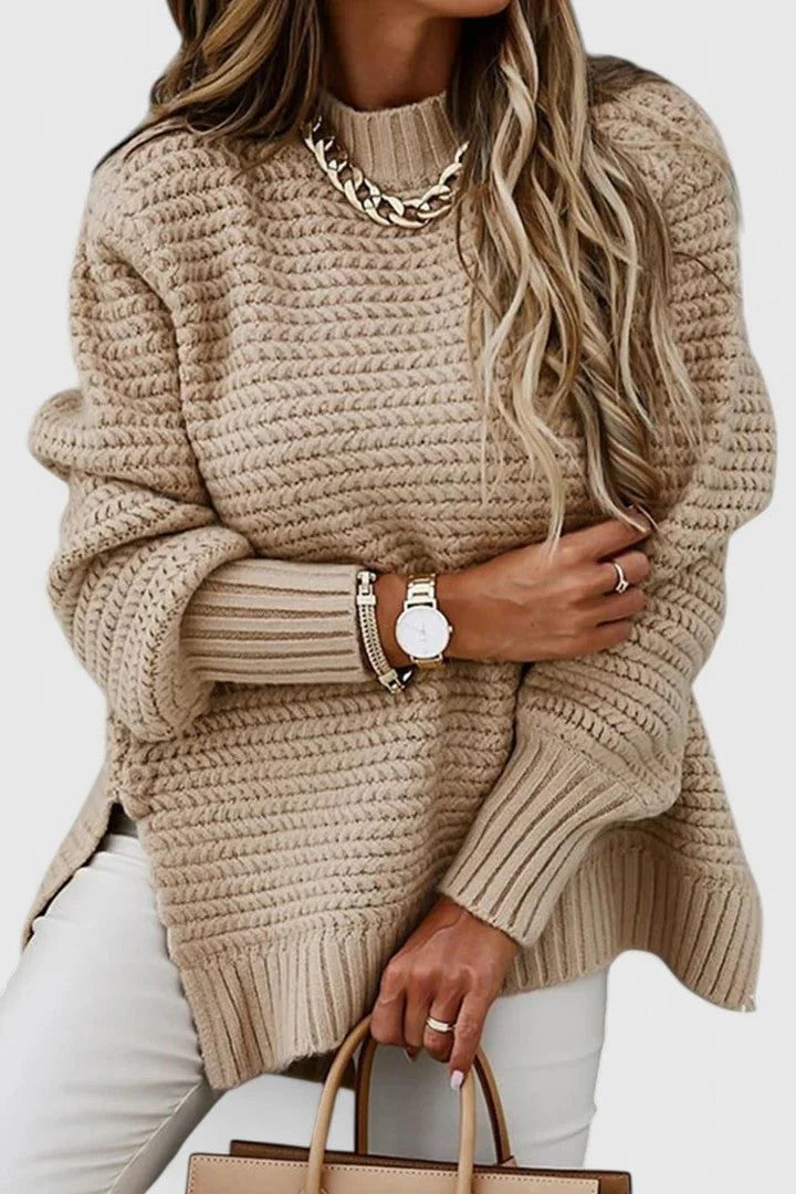 Women's Ribbed Knit Sweater Set
