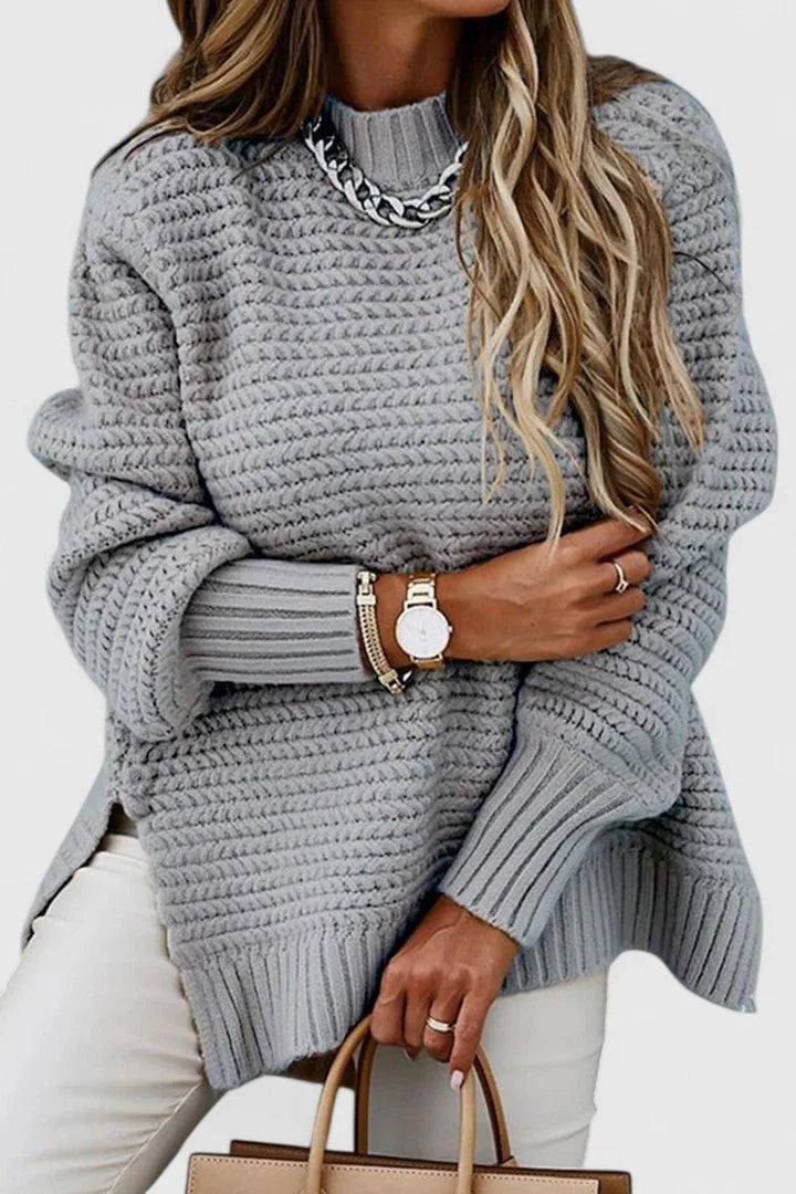 Women's Ribbed Knit Sweater Set