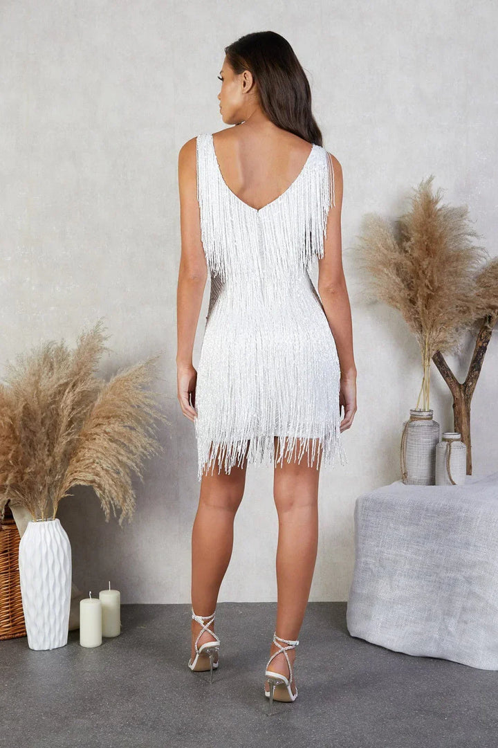 Women's Mini Dress – Sequin Christmas Party