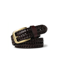 Women's Braxton Braided Leather Belt