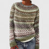 Women's Fair Isle Knit Crew Neck Jumper – Pattern
