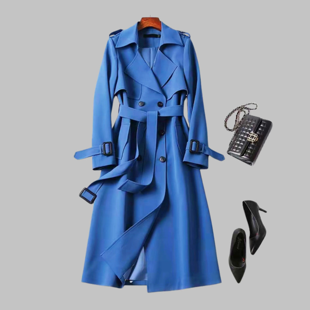 Women's Knee-Length Loose Fit Coat
