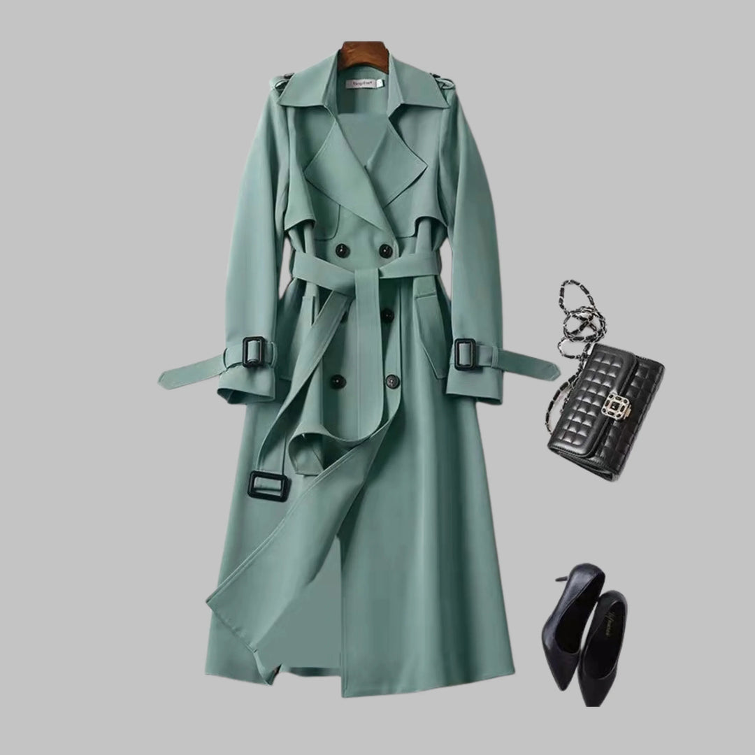 Women's Knee-Length Loose Fit Coat