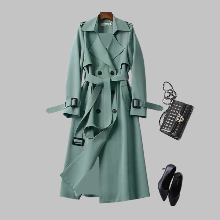 Women's Knee-Length Loose Fit Coat