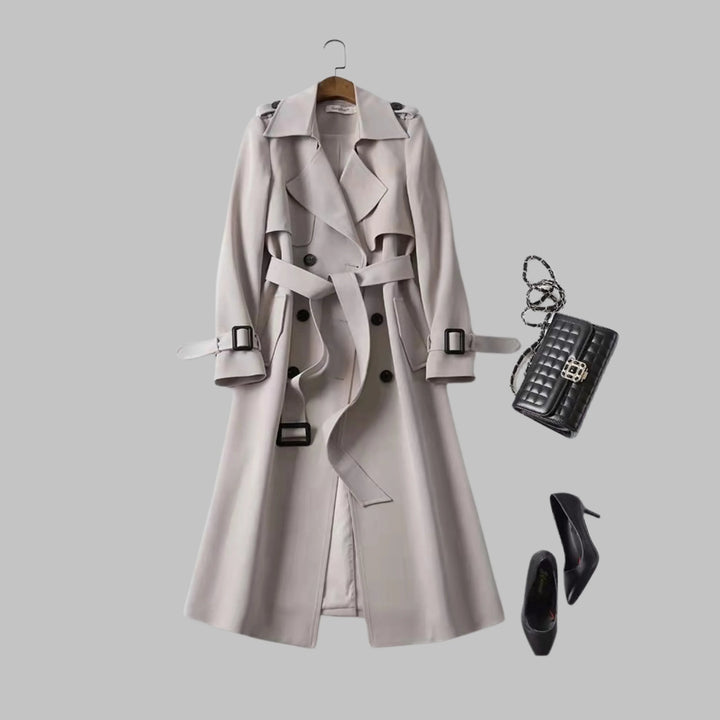 Women's Knee-Length Loose Fit Coat