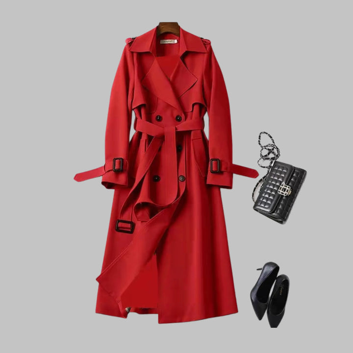 Women's Knee-Length Loose Fit Coat