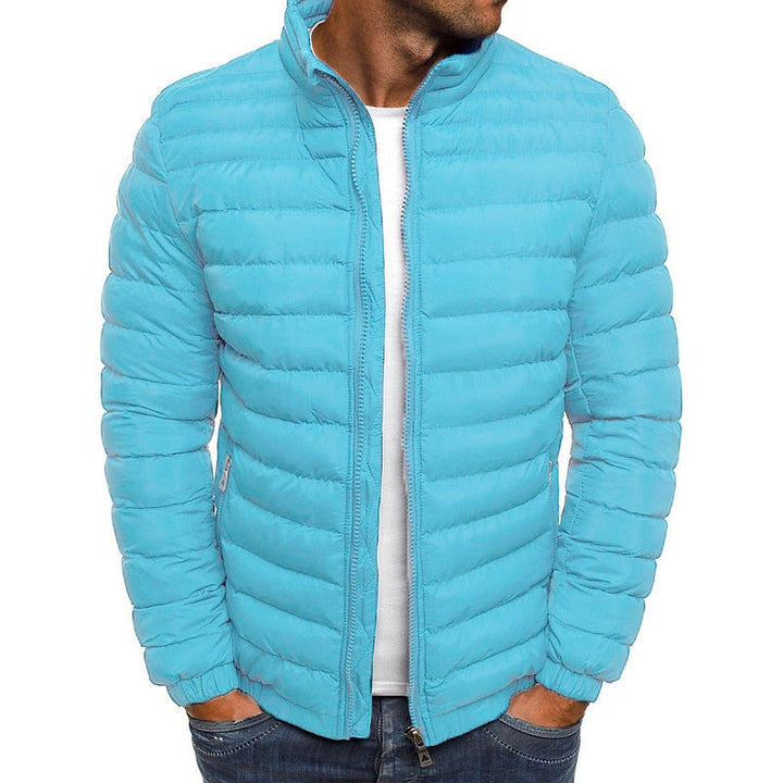 Lightweight Quilted Zip-Up Jacket with Secure Side Pockets