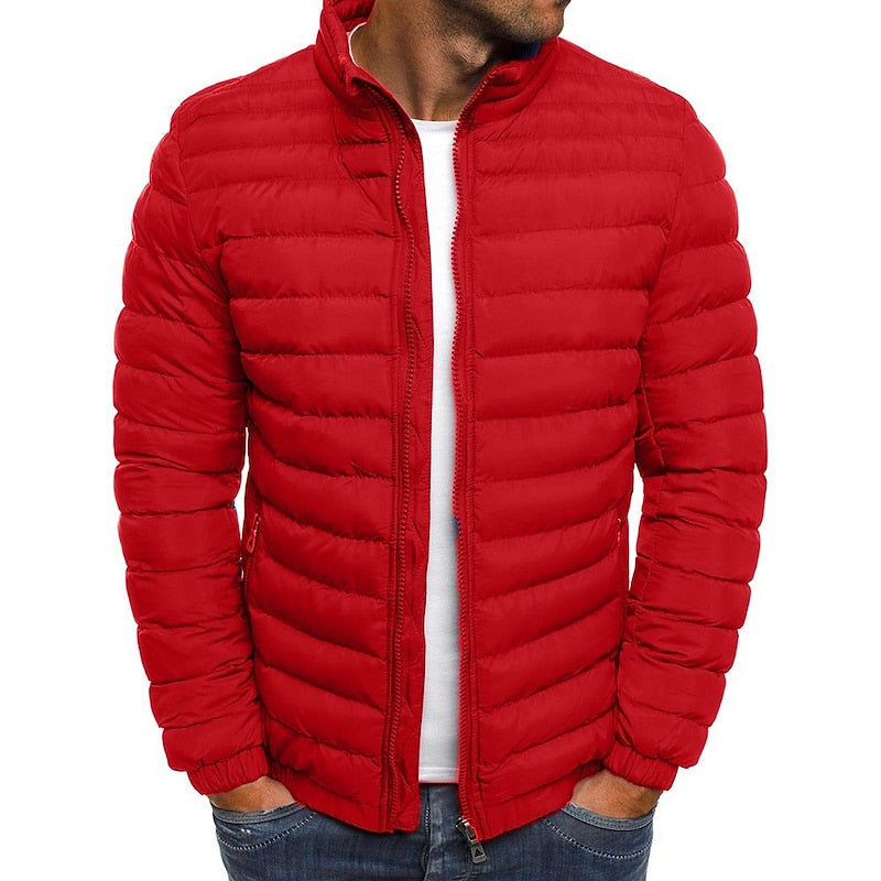 Lightweight Quilted Zip-Up Jacket with Secure Side Pockets
