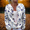 Women's Vintage Flowers Cardigan