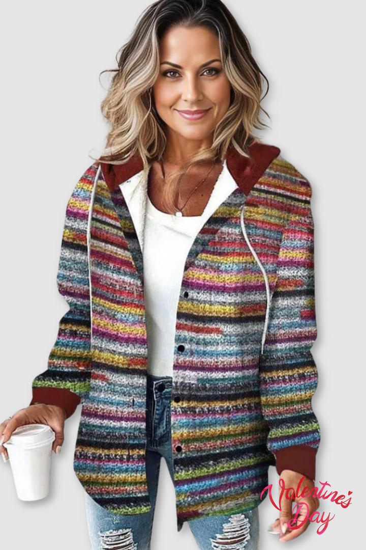 Women's Colourful Knit Layering Cardigan