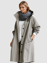 Women's Water Repellent Lightweight Trench Coat