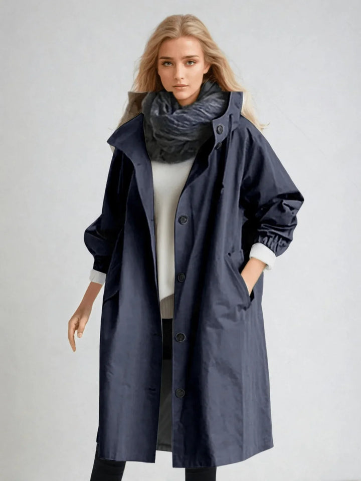 Women's Water Repellent Lightweight Trench Coat