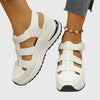 Women's Adjustable Comfort Strap Sandals in White | Invictora.com