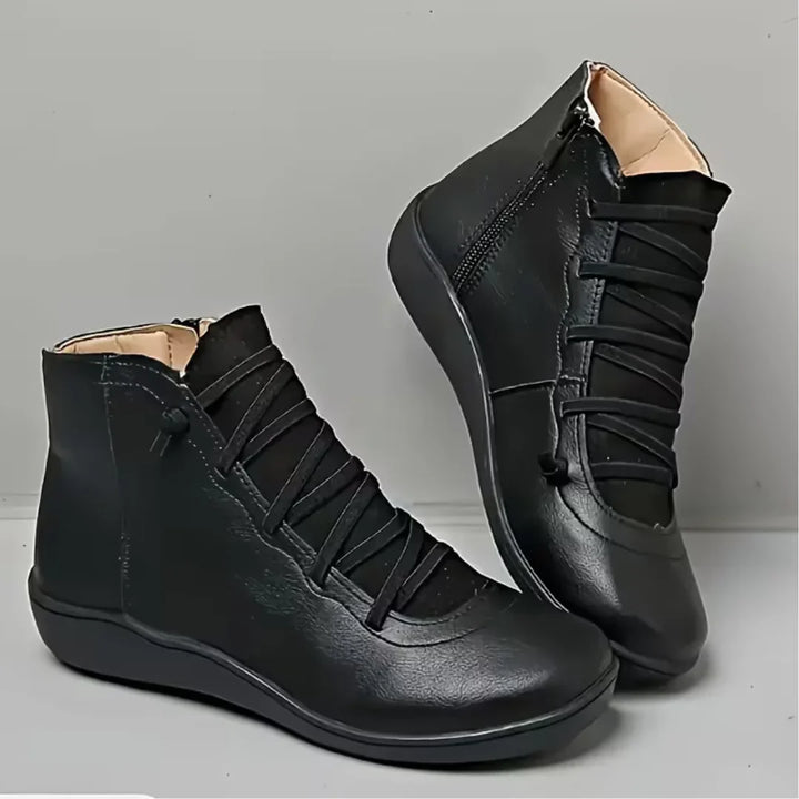 Women's Ankle Boots – Lace-Up Front For Casual Wear