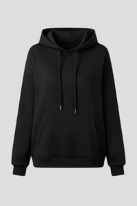 Women's Hoodie – Drawstring Hood And Front Kangaroo Pocket