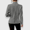 Women's Cable-Knit Mock-Neck Long-Sleeve Fitted Sweater