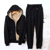 Women's Hoodie – Fleece-Lined Relaxed-Fit Winter & Jogger Tracksuit Set