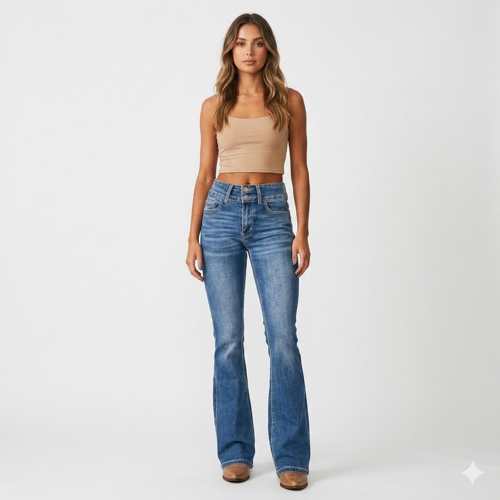 Women's Jeans – High-Waist Flared