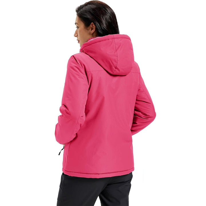 Women's Jacket – Insulated Waterproof Ski Detachable Hood