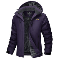 Women's Jacket – Insulated Waterproof Ski Detachable Hood