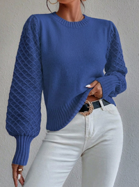 Women's Jumper – Diamond Knit