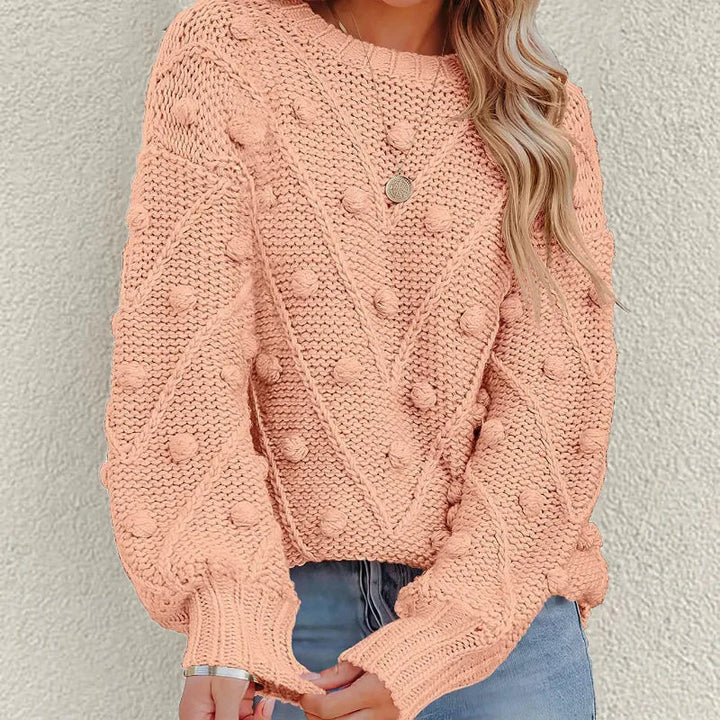 Women's Jumper – Bobble Knit
