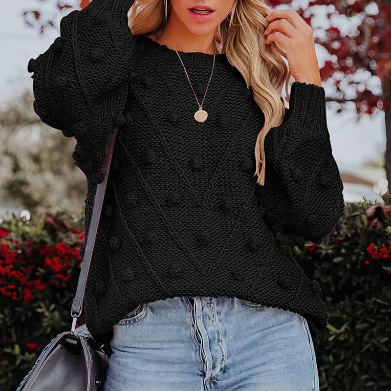 Women's Jumper – Bobble Knit