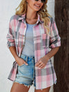 Women's Shirt – Oversized Plaid Flannel