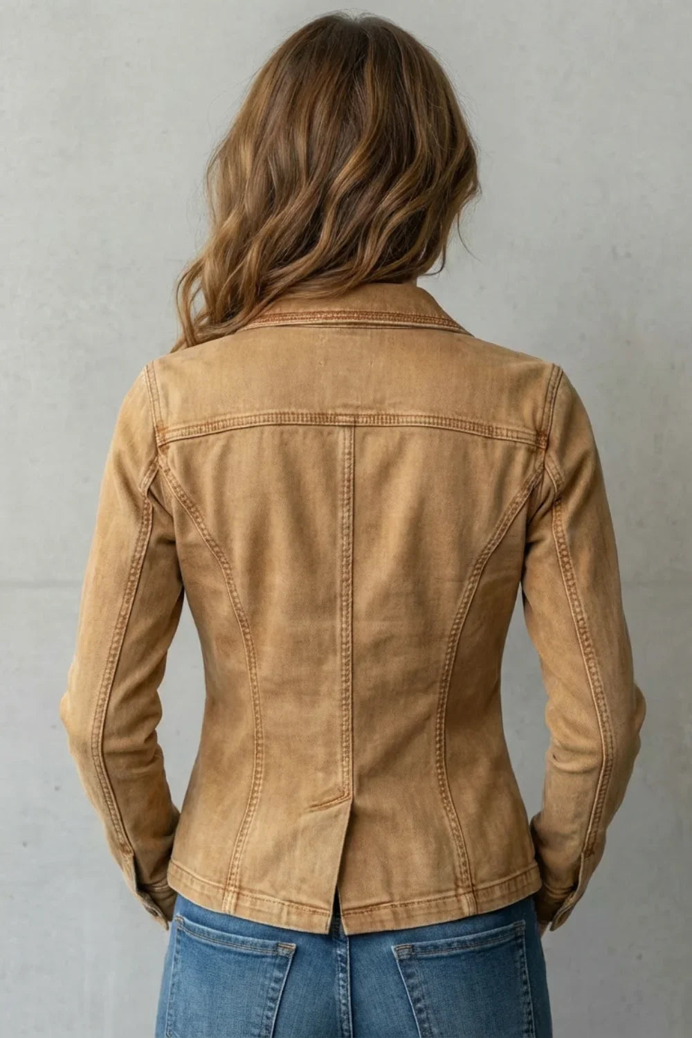Women's Tailored Denim Blazer