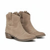 Women's Vintage Cowboy Ankle Boots – Pointed Toe And Block Heel