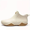 Women's Comfort Boots – Pull-On Tab And Contrast Sole