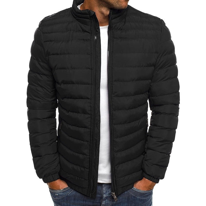 Lightweight Quilted Zip-Up Jacket with Secure Side Pockets