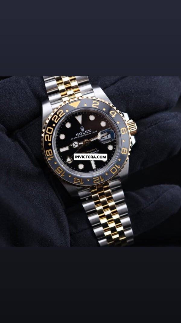 2025 Rolex GMT-Master II 40mm 126713GRNR Two-Tone Jubilee - Image 10