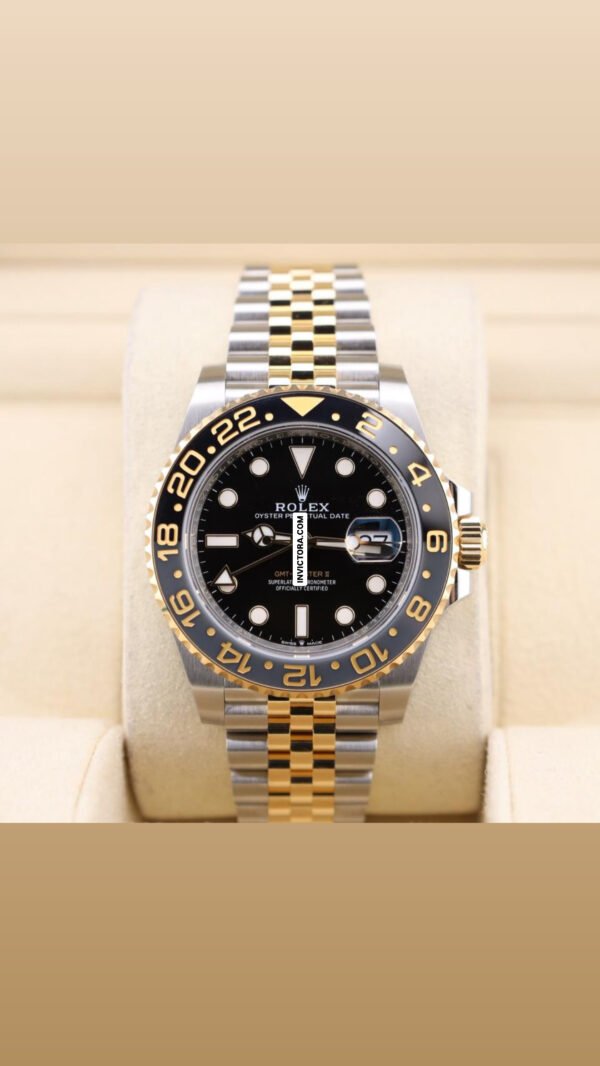 2025 Rolex GMT-Master II 40mm 126713GRNR Two-Tone Jubilee