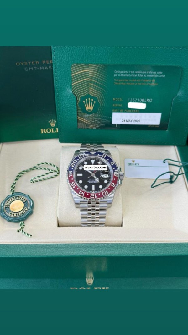 2025 Rolex GMT-Master II 126710BLRO (Pepsi) - Image 2