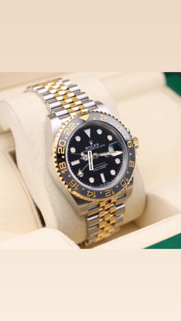2025 Rolex GMT-Master II 40mm 126713GRNR Two-Tone Jubilee - Image 4