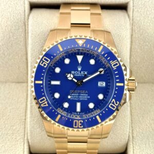 2025 Rolex Deepsea 44mm 136668LB Yellow Gold Blue Dial (STICKERED)