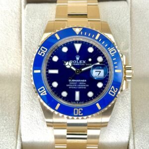 2025 Rolex Submariner "Bluesy" 41mm 126618LB Yellow Gold Blue Dial