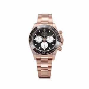 2025 Rolex Daytona 126525LN 'Le Mans' Rose Gold Bright Black Dial